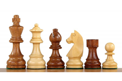 Piezas de ajedrez German Knight Acacia/Boj 3,5''